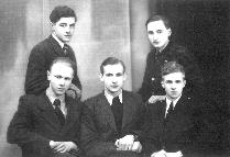 Walter Klasinc, Rudolf Stibill, Helmut Weber, Friedrich Kruse, Willi Strohmeyer